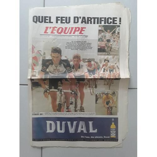 Journal L'Equipe 15920 - 15 Juillet 1997 Tour De France on Productcaster.