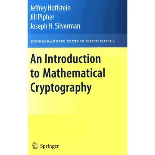 An Introduction To Mathematical Cryptography on Productcaster.