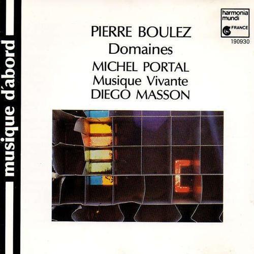 Pierre Boulez : Domaines on Productcaster.