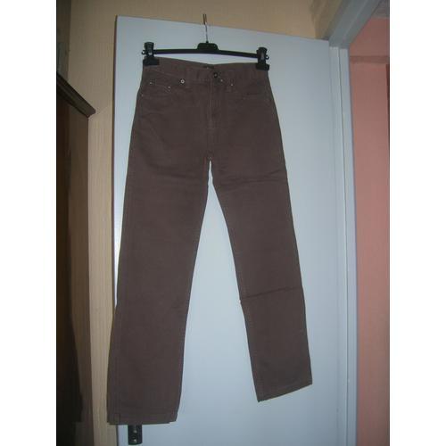 Pantalon Junior Byveti Coton 12 Ans Marron on Productcaster.