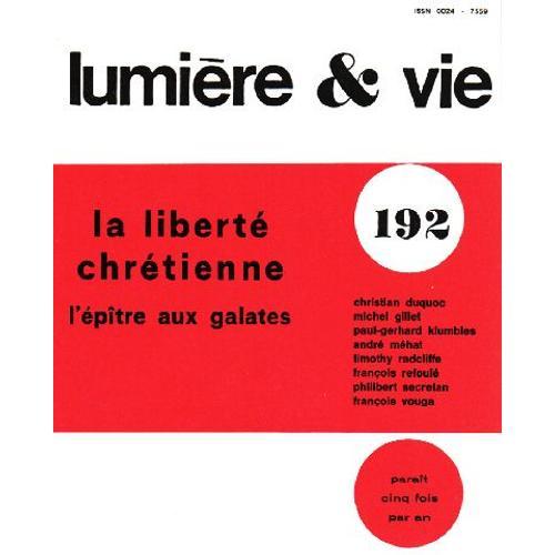 La Liberté Chretienne / L'Épitre Aux Galates on Productcaster.