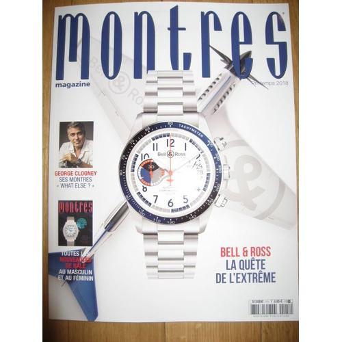 Montes Magazine N°111 - Bell & Ross, George Clooney Ses Montres... on Productcaster.