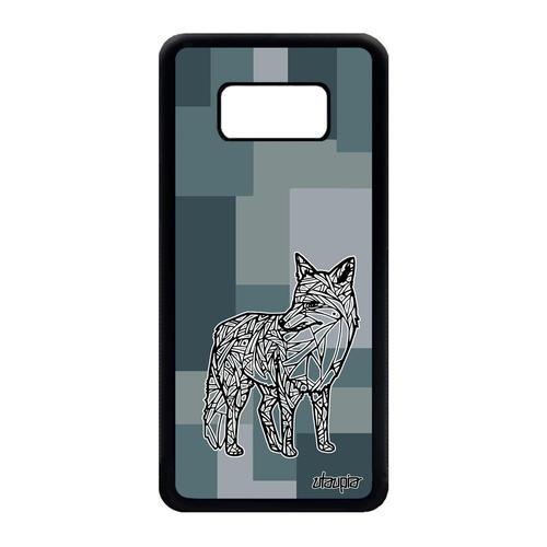 Coque Silicone Pour S8 Renard Rigide Homme Cover Dessin Gris Cube S... on Productcaster.