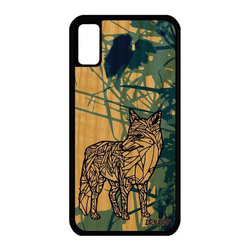 Coque Iphone X Bois Silicone Renard Malin Case Ethnique Dessin Roux... on Productcaster.