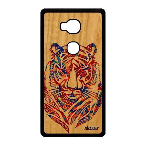 Coque Bois Silicone Tigre Honor 5x Fauve Pastel Tattoo Etui Couleur... on Productcaster.