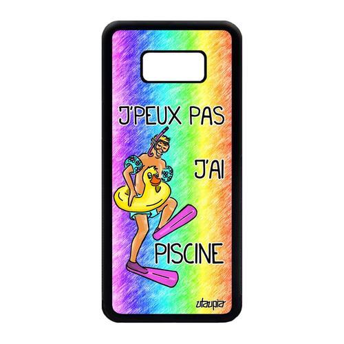 Coque Silicone S8 Plus J'peux Pas J'ai Piscine Portable Sm-G955f Sa... on Productcaster.