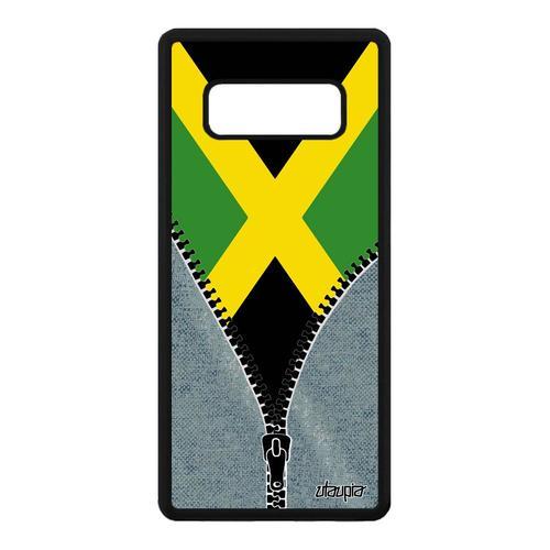 Coque Drapeau Jamaique Jamaicain Pour Samsung Galaxy Note 8 Silicon... on Productcaster.