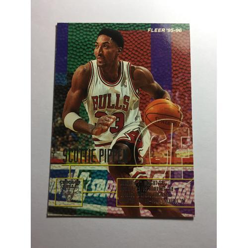 Scottie Pippen Chicago Bulls Fleer 95-96 N 26 on Productcaster.