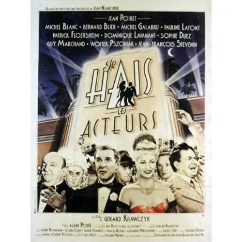 Je Hais Les Acteurs - 1986 - Jean Poiret, Michel Blanc - 116x156cm ... on Productcaster.