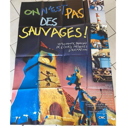 On Est Pas Des Sauvages! - 116x156cm - Affiche Cinéma Originale - E... on Productcaster.