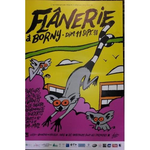 Flânerie Borny 2016 - - Affiche / Poster Envoi En Tube - 40x60 Cm on Productcaster.