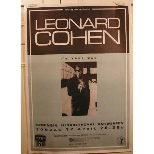 Cohen Leonard - 61x86cm - Affiche / Poster Envoi En Tube on Productcaster.