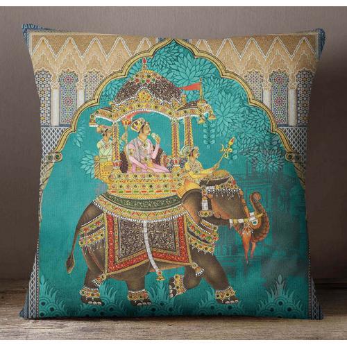 S4sassy Oreiller Coussin Carré Sofa Mughal Imprimer Home Decor-Mult... on Productcaster.