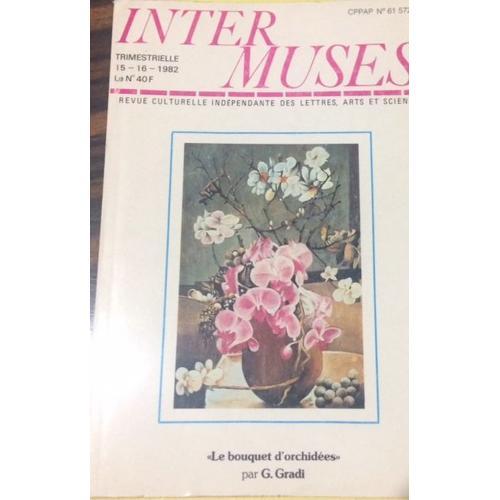 Inter Muses -Trimestriel 15-16-1982 Revue Culturelle Independante D... on Productcaster.