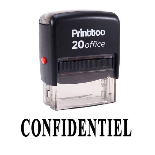 Printtoo Confidentiel Self Encrage Rubber Stamp Stationary Office P... on Productcaster.