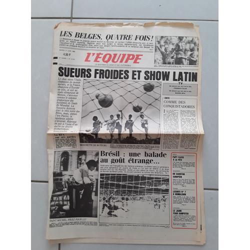 Journal L'Equipe 12474 - 17 Juin 1986 - Coupe Du Monde Foot on Productcaster.