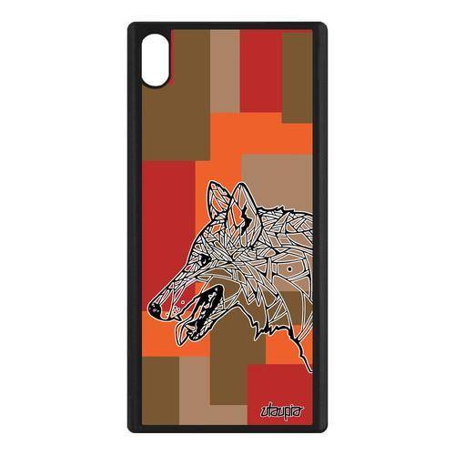 Coque Xperia Xa1 Ultra Silicone Loup Cube Mechant Tribal 4g Azteque... on Productcaster.