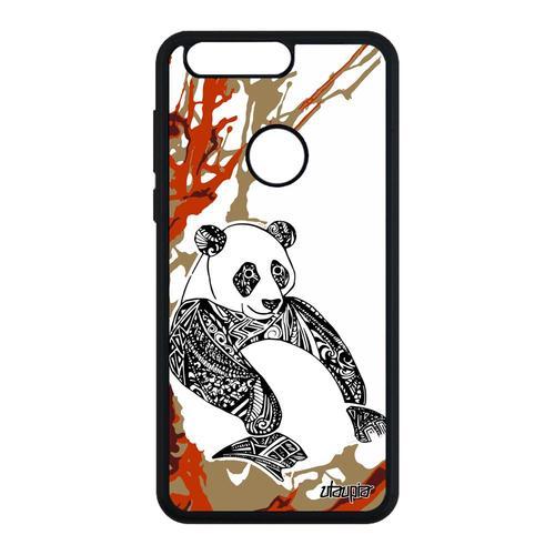 Coque Honor 8 Silicone Panda Noir Azteque Marron Art Swag Arbre Bam... on Productcaster.