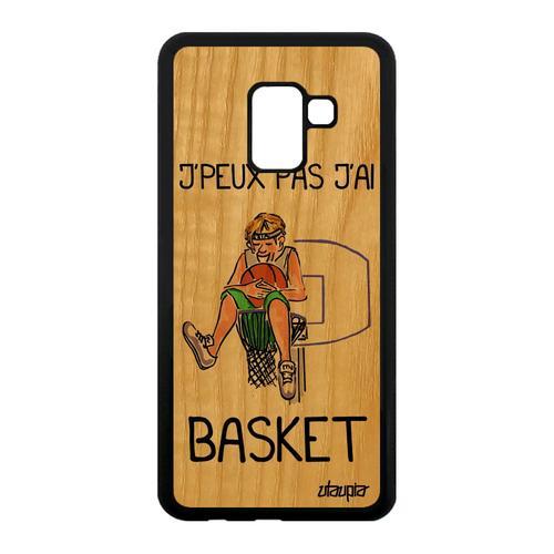 Coque Humour J'peux Pas J'ai Basket A8 2018 Bois Silicone Drole A S... on Productcaster.