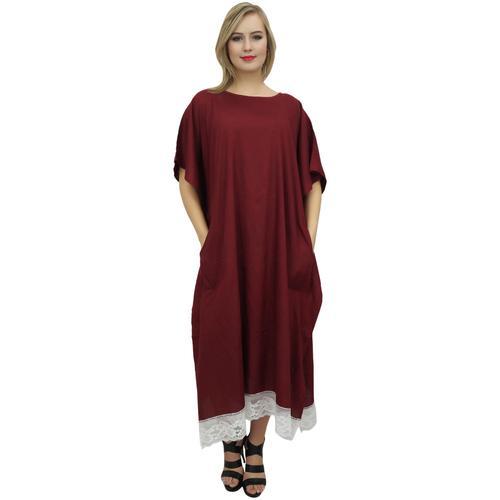 Bimba Style Boho Chic De Femmes Maxi Long Caftan Avec Poches Coveru... on Productcaster.