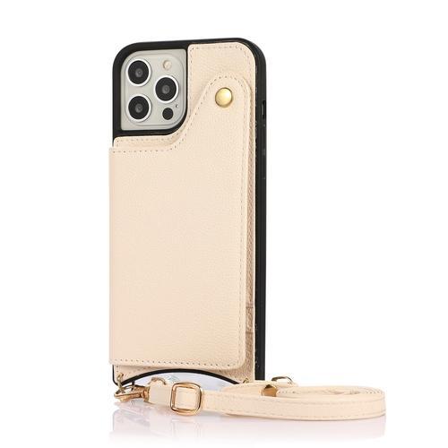 Étui Portefeuille À Bandoulière Avec Lanière Pour Iphone Pour Modèl... on Productcaster.