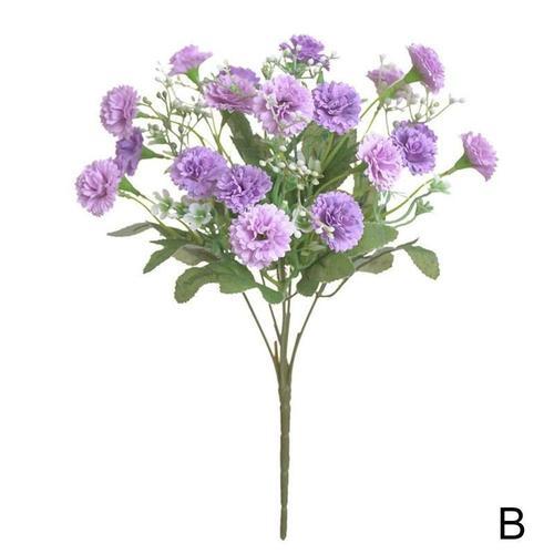 violet Taille unique 20 Blumen Hortensie Gefalschte Seidenblume Par... on Productcaster.