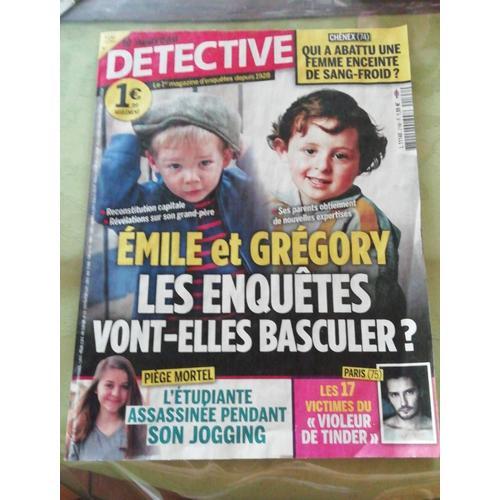 Le Nouveau Détective 2168 Émile Et Grégory :Les Enquêtes Vont Elles... on Productcaster.