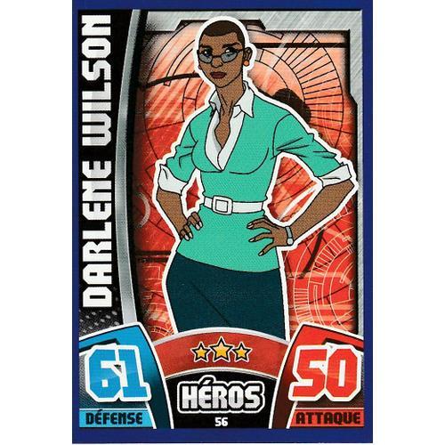 N°56 - Carte Topps Hero Attax - Marvel Avengers - Darlene Wilson - ... on Productcaster.