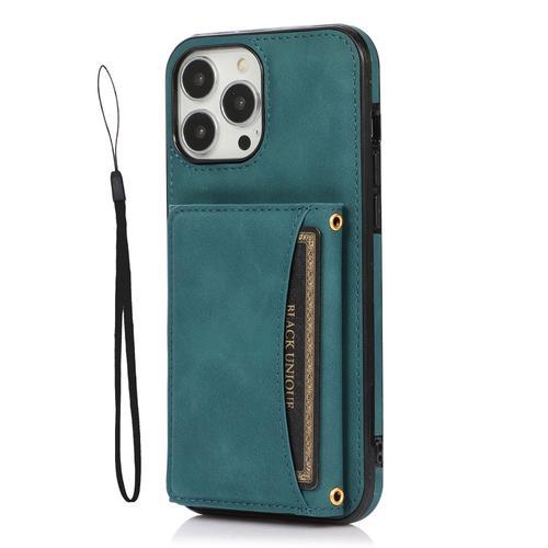 Coque De Téléphone En Cuir Pu Avec Porte-Cartes De Crédit Style Rét... on Productcaster.