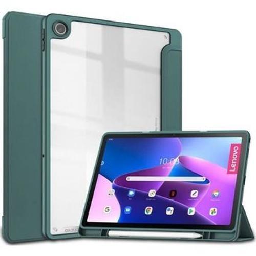 Étui Flip Pour Lenovo Tab M10 Plus 10.6 Gen 3 Coque Arriere Transpa... on Productcaster.