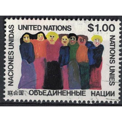 Nations Unies 1978 Oblitéré Used Personnes De Différentes Nationali... on Productcaster.