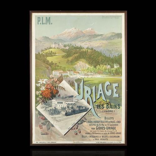 Affiche Uriage Les Bains En Isère on Productcaster.