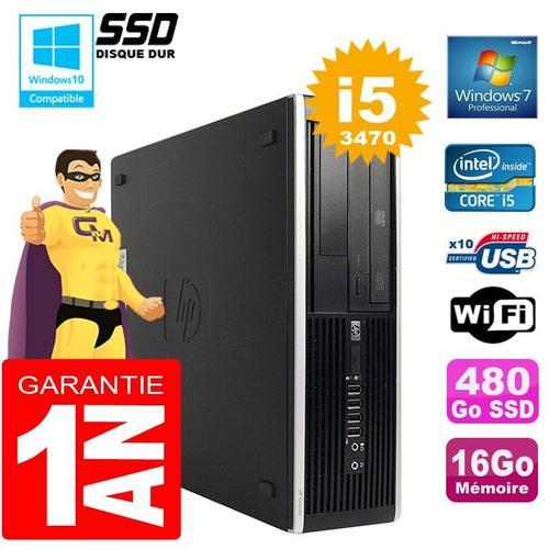 PC HP Compaq 8300 SFF Core I5-3470 Ram 16Go Disque 480Go SSD Graveu... on Productcaster.