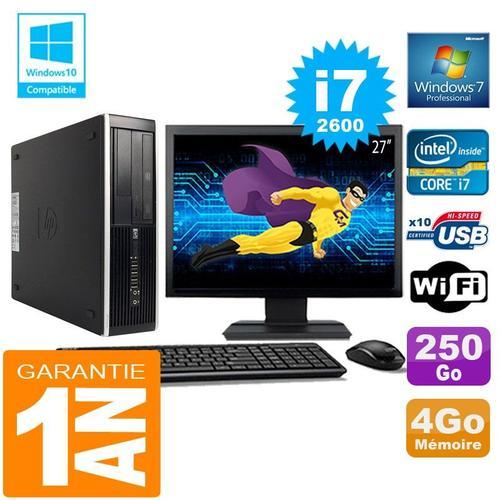 PC HP Compaq 8300 SFF Core I7-2600 Ram 4Go Disque 250 Go Wifi W7 Ec... (Reconditionné) on Productcaster.