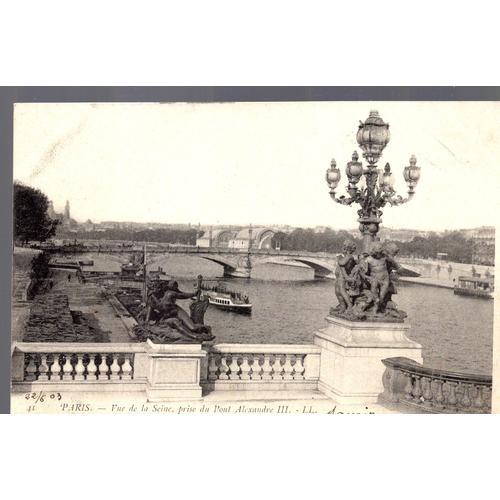 Carte Postale De Paris - Vue De La Seine, Prise Du Pont Alexandre I... on Productcaster.