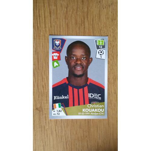 Image N°95 Panini Foot 2017-18 -Christian Kouakou- Caen- on Productcaster.