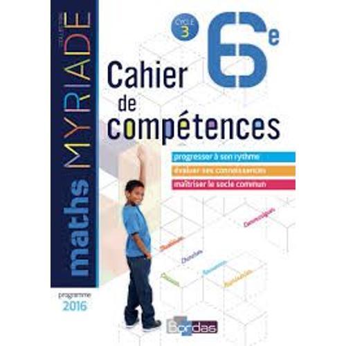 Myriade - Cahier De Compétences 6e on Productcaster.