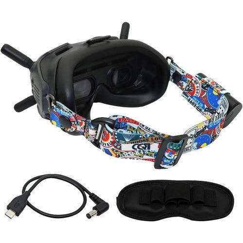 Tmom Bandeau Pour Dji Fpv Goggles V2 Et Autres Bandeaux Élastiques ... on Productcaster.