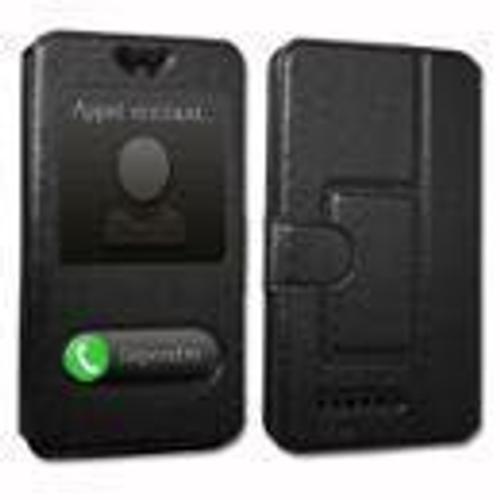 Alcatel One Touch Idol 2 Mini Etui Housse Coque Pochette Noir De Qu... on Productcaster.