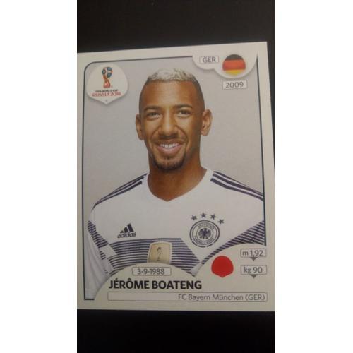 437. Jérôme Boateng Stiker Panini Fifa World Cup Russia 2018 on Productcaster.