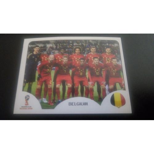 513. Équipe Belgique Stiker Panini Fifa World Cup Russia 2018 on Productcaster.