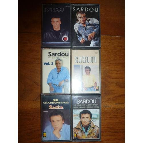 Lot De 6 K7 Michel Sardou on Productcaster.