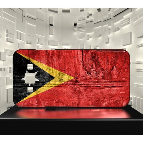 Coque Rigide Pour Galaxy J3 (2016) Drapeau Timor Oriental 07 on Productcaster.