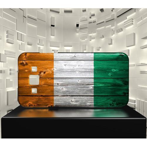 Coque Rigide Pour Galaxy J7 (2016) Drapeau Côte D'ivoire 02 on Productcaster.