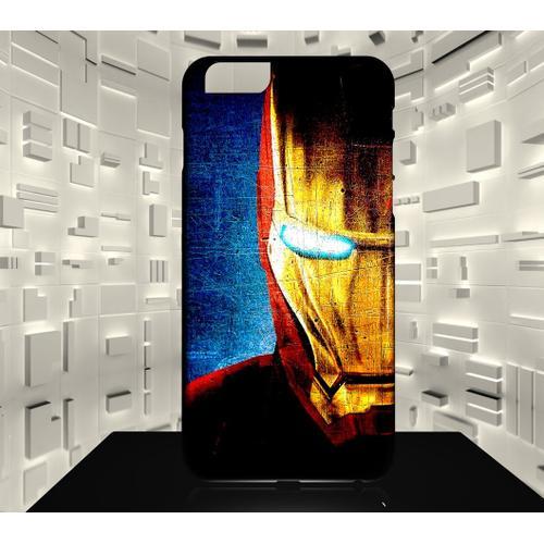 Coque Rigide Pour Iphone Plus 6+ Super Héros Comics Iron Man 06 on Productcaster.