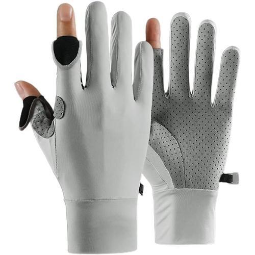 Gants en soie glacée, gants d'été anti-UV, antidérapants, respirant... on Productcaster.