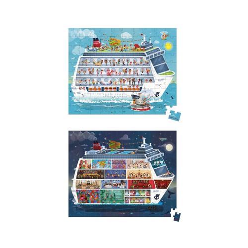 Valisette Ronde 2 Puzzle Bateau De Croisieres on Productcaster.