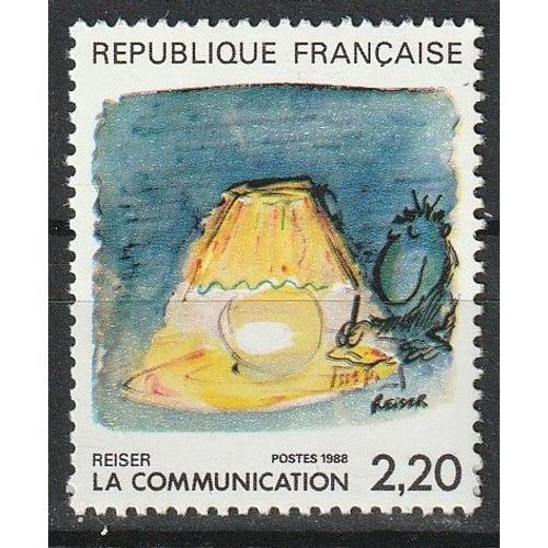 La Communication Reiser 1988 Timbre Neuf** N° 2504 on Productcaster.