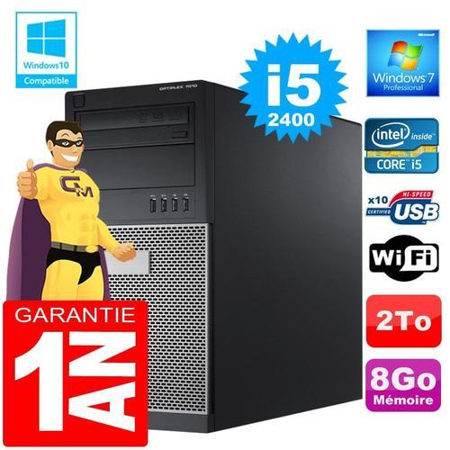 PC Tour DELL 7010 Core I5-2400 Ram 8Go Disque 2 To Graveur DVD Wifi... (Reconditionné) on Productcaster.