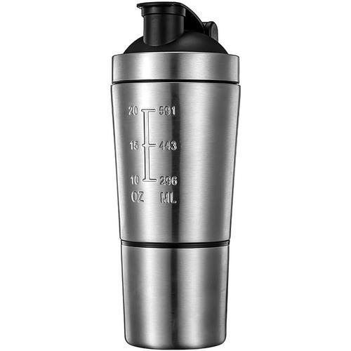 Shaker Protéine Acier Inoxydable,Sport Fitness Shaker,Protéine Shak... on Productcaster.